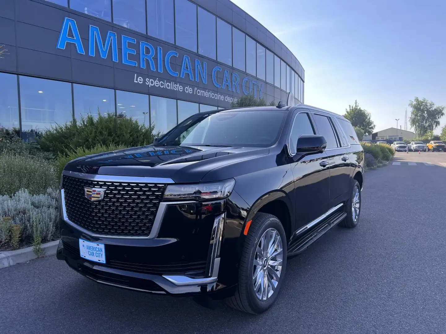 Cadillac Escalade ESV Premium Luxury V8 6.2L CTTE FOURGON Negro - 1