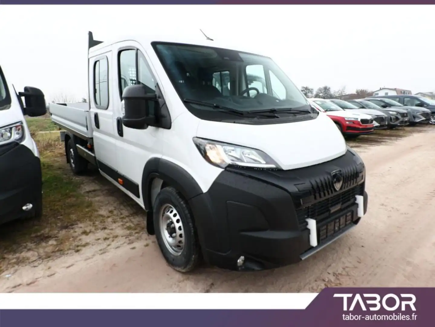 Peugeot Boxer 435 2.2 BHDi 180 DoKa L4 Reg. Cam Blanc - 2
