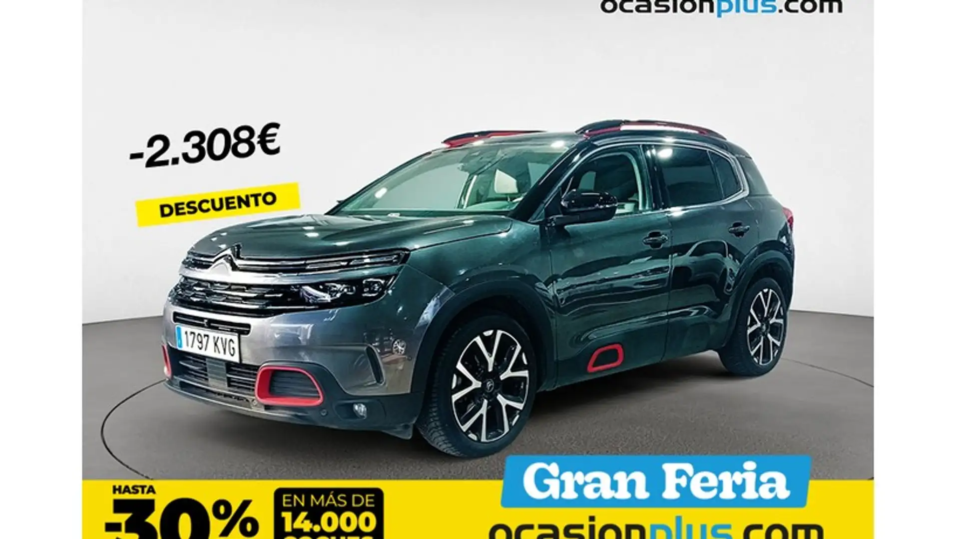 Citroen C5 Aircross BlueHDi S&S Shine EAT8 180 Gris - 1