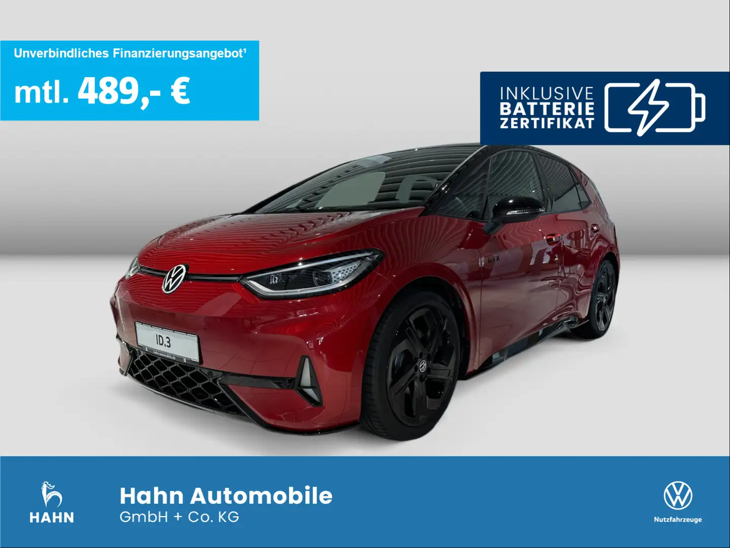 Volkswagen ID.3 GTX 286 PS 79 kWh Piros - 1