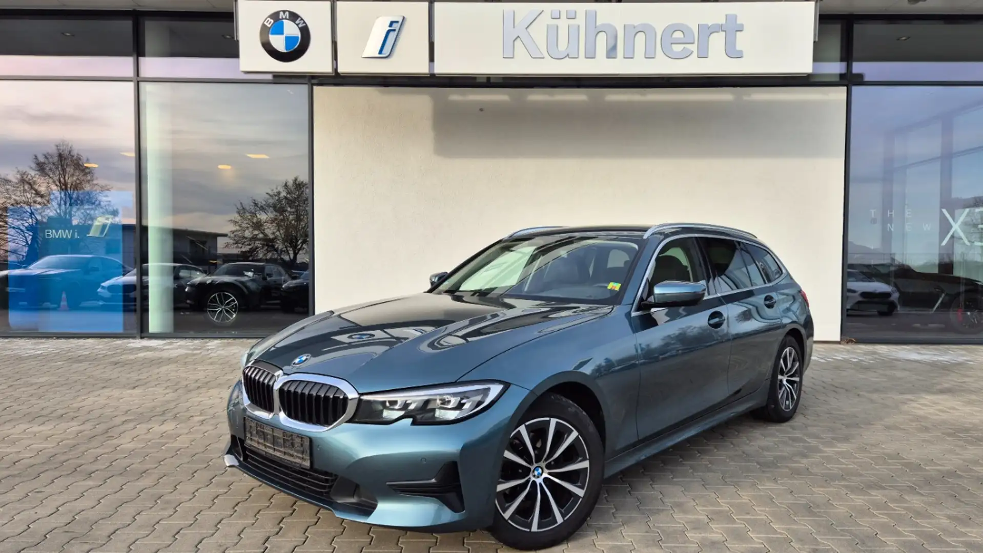 BMW 318 d Touring Aut. Advantage Navi Sportsitz AUT Bleu - 1