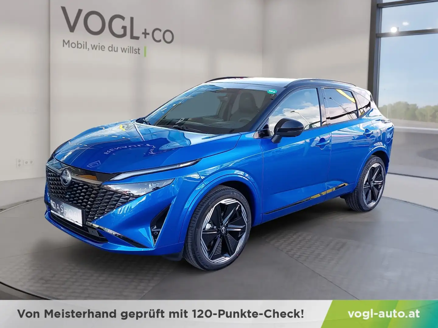 Nissan Qashqai 1,3 DIG-T MHEV 4x4 N-Design+ Xtronic Blau - 1