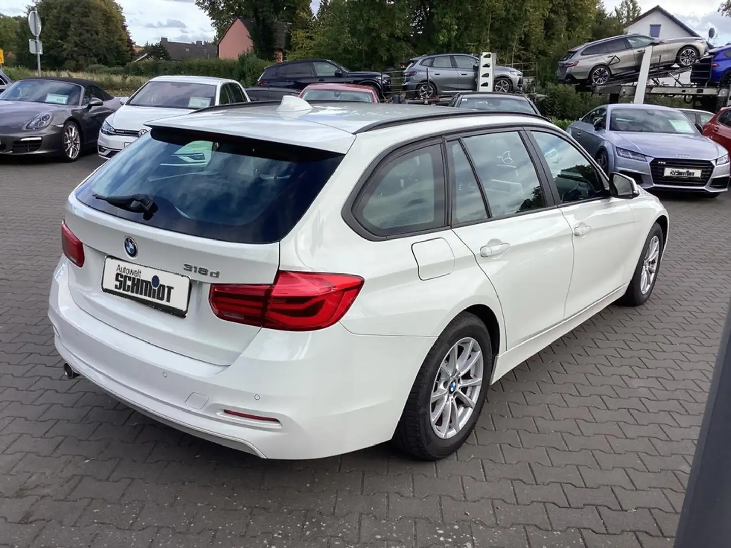 BMW 318 d Touring Advantage + GARANTIE Blanc - 2