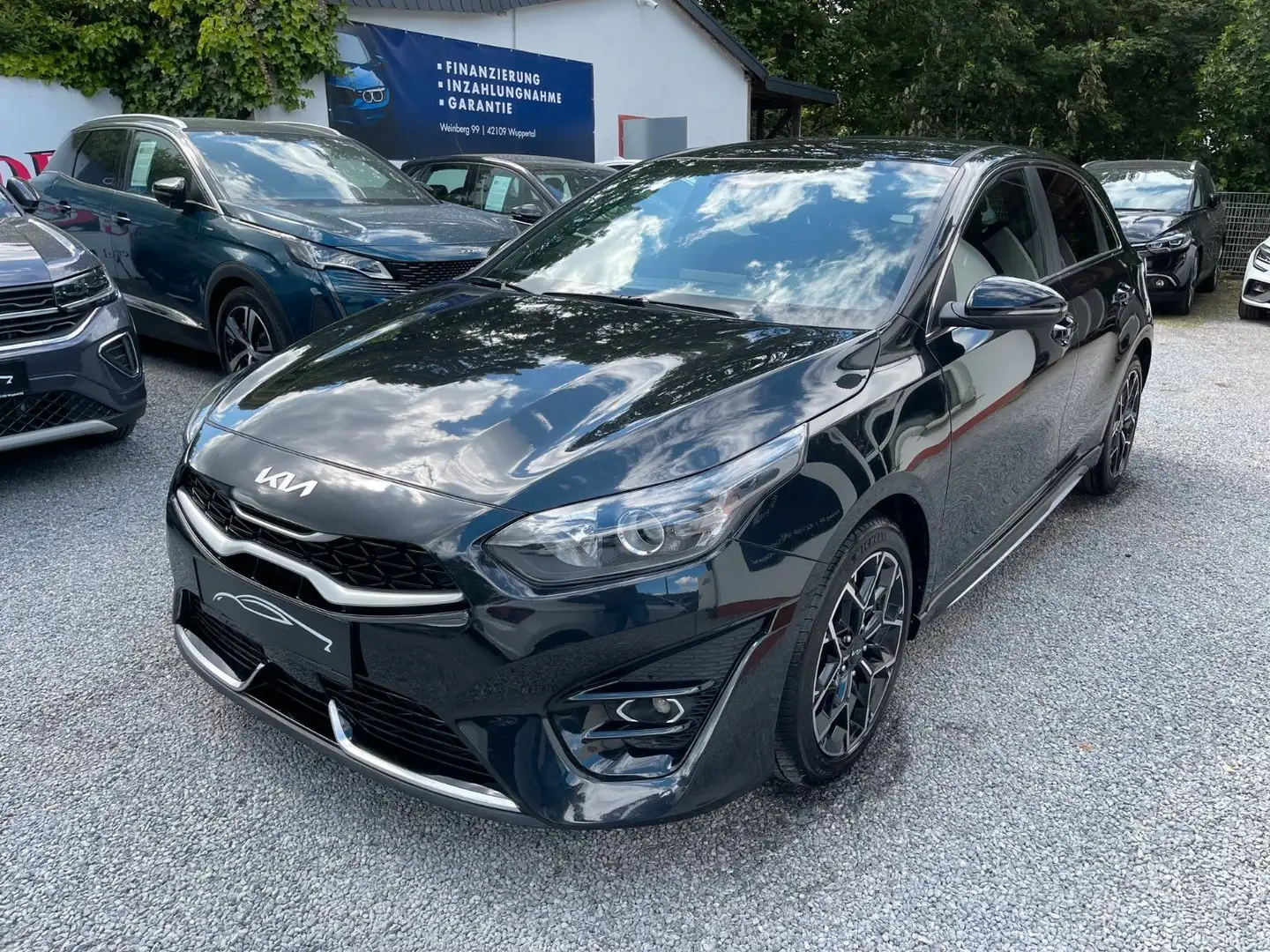 Kia Ceed / cee'd Cee'd / Ceed 1.0 T-GDI 120 PS GT-LINE NAVI/LED Zwart - 1