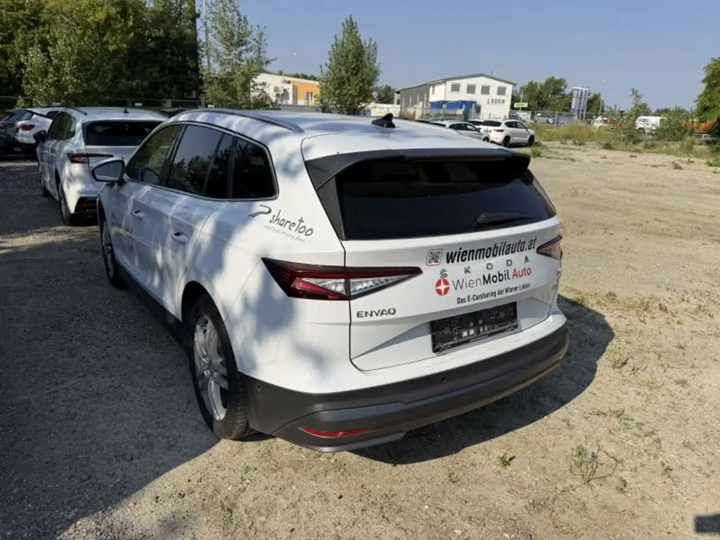 Skoda Enyaq 80 Weiß - 2