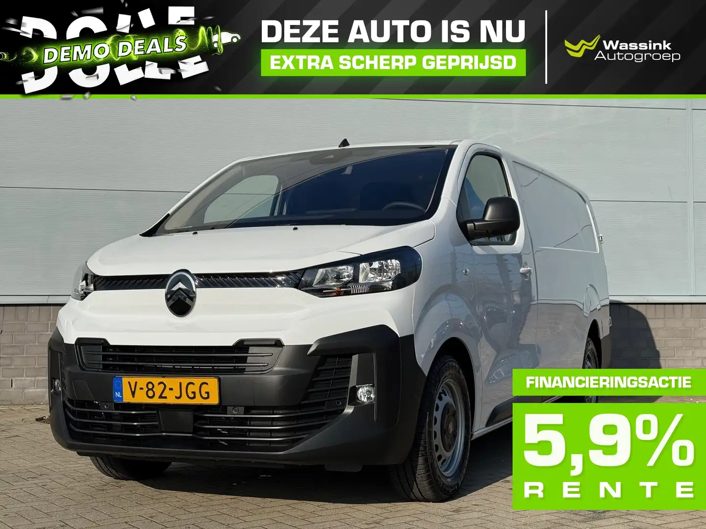 Citroen Jumpy GB 2.0 BlueHDi 145pk L3 | DEMO DEAL | Airco | Crui Blanc - 1