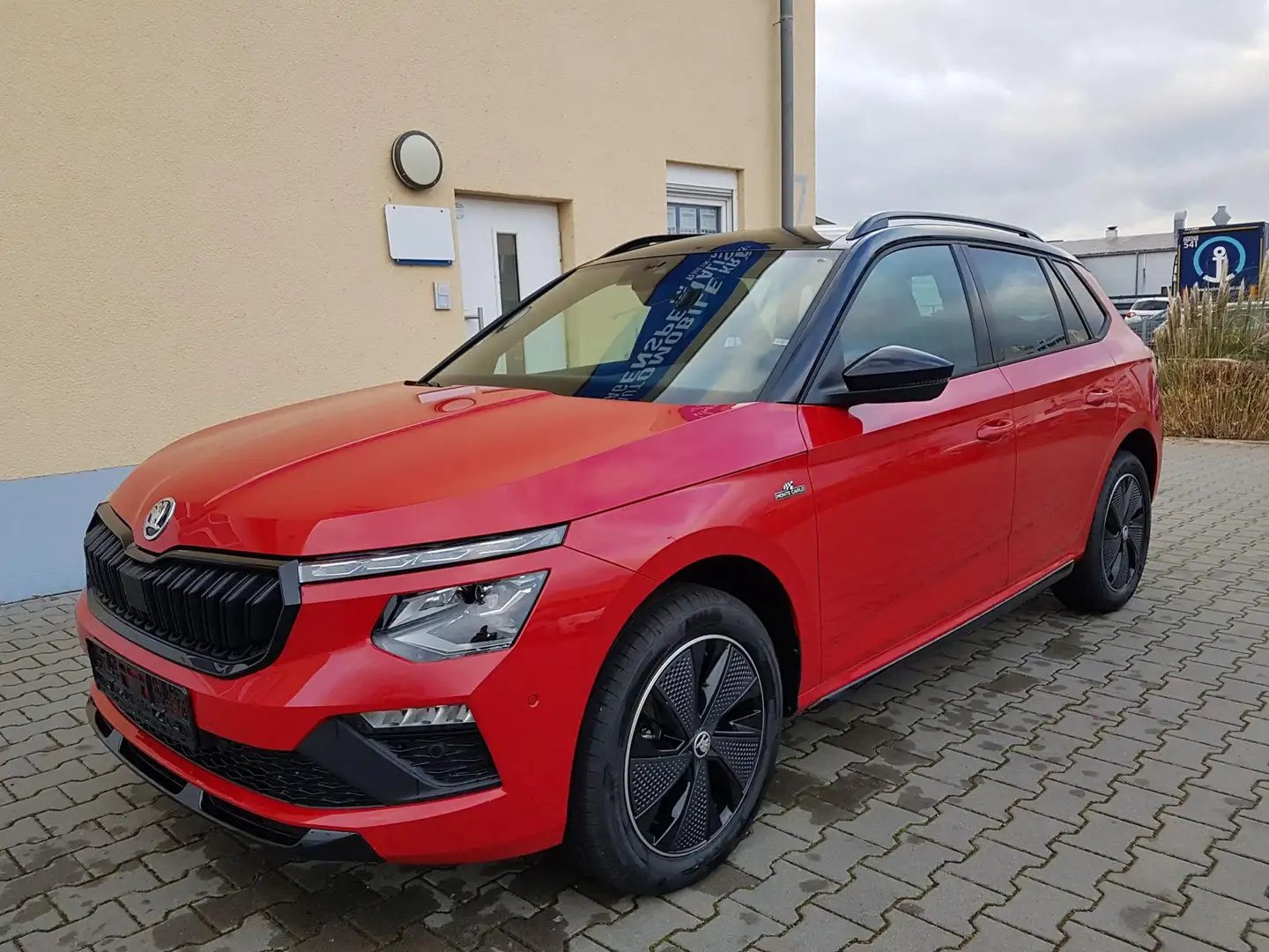 Skoda Kamiq Monte Carlo 5J. Garantie AHK Klimaauto Virt.Coc... Rot - 1