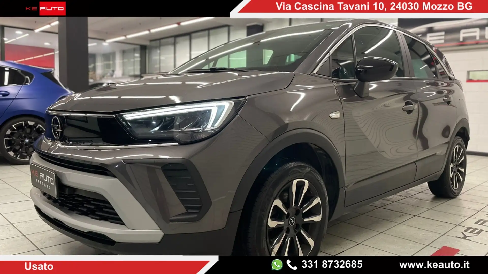 Opel Crossland X Crossland  1.2 Elegance 110 CV Grigio - 1