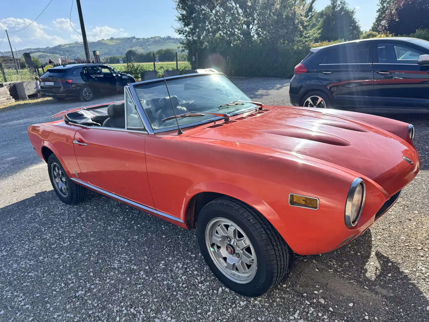 Fiat 124 Spider versione CS1 1,8 litri Arancione - 2