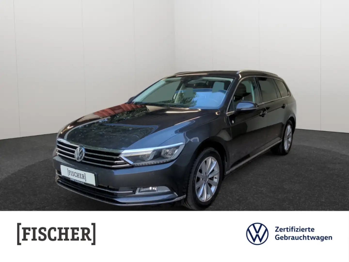 Volkswagen Passat Variant 2.0TDI DSG Highline LED AHK Navi Rear View ACC Grau - 1