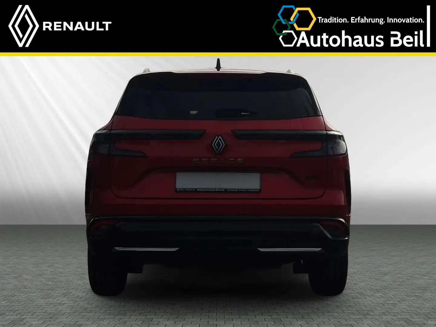 Renault Espace Techno E-Tech Full Hybrid 200 5-Sitzer Rot - 2