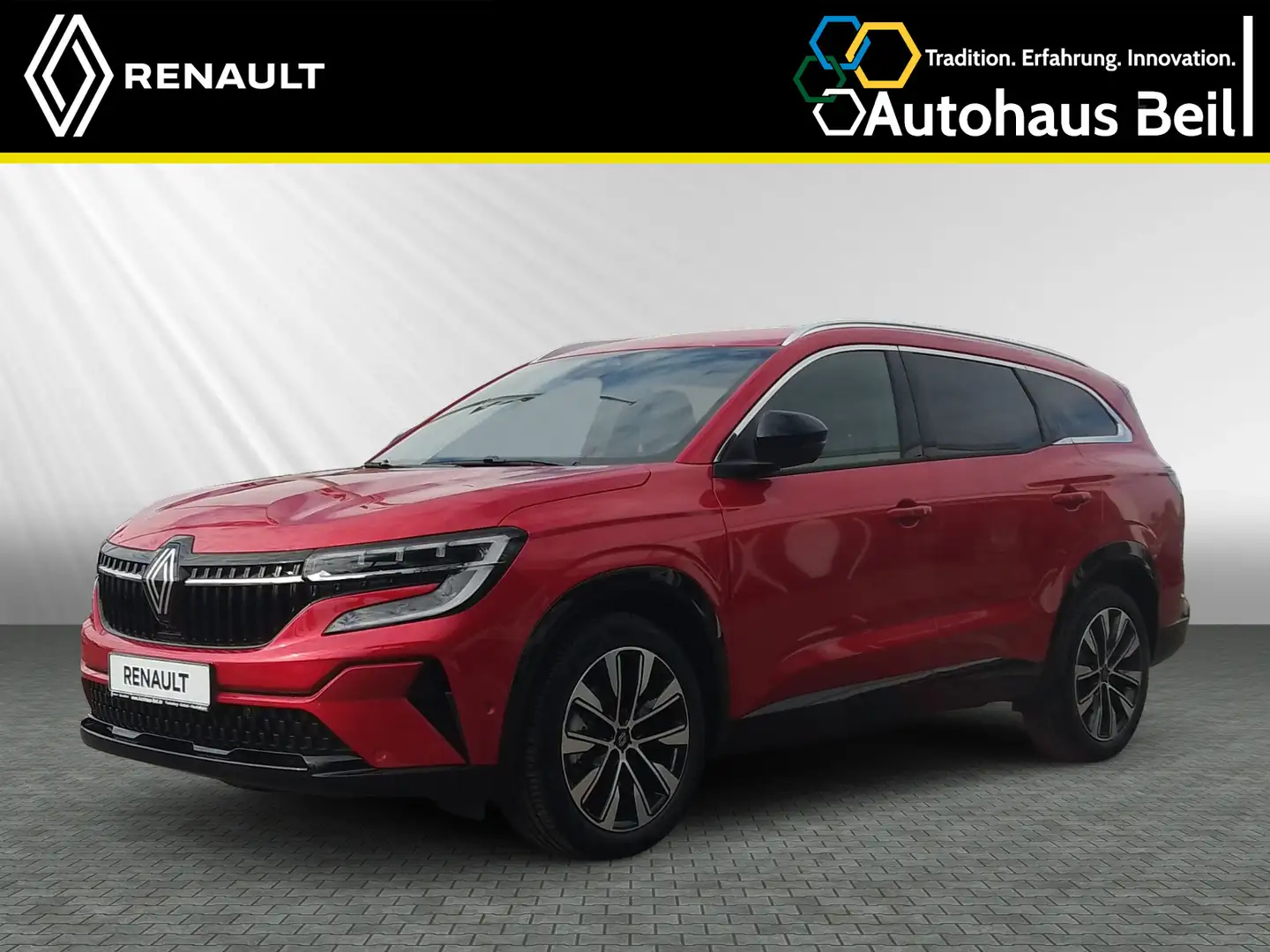 Renault Espace Techno E-Tech Full Hybrid 200 5-Sitzer Rot - 1