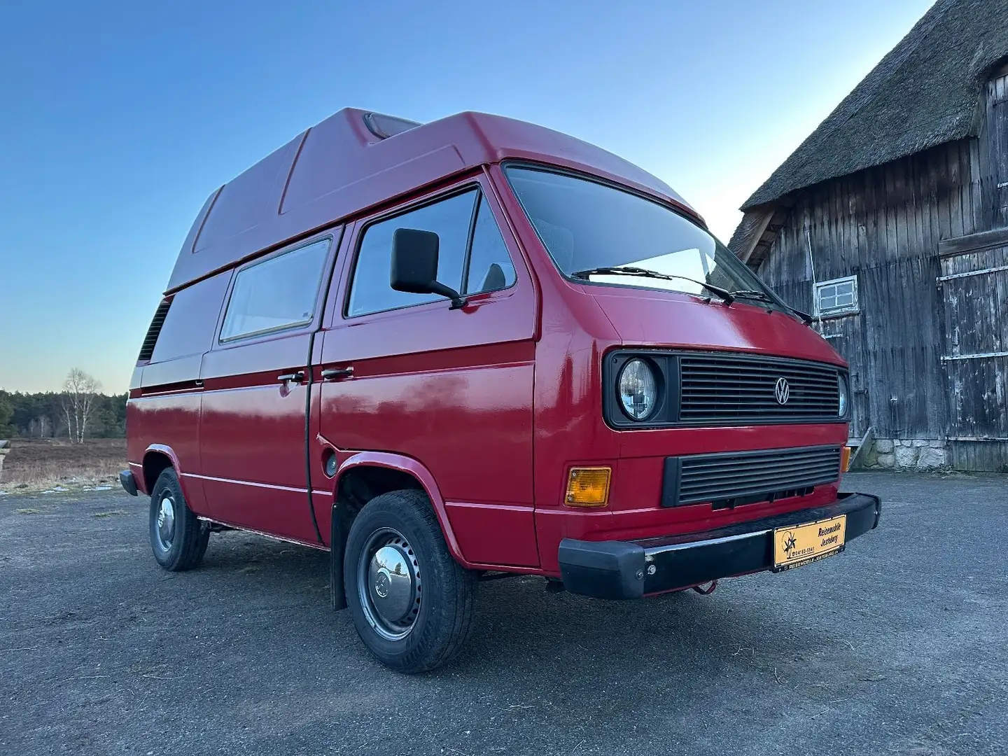 Volkswagen T3 Rouge - 2