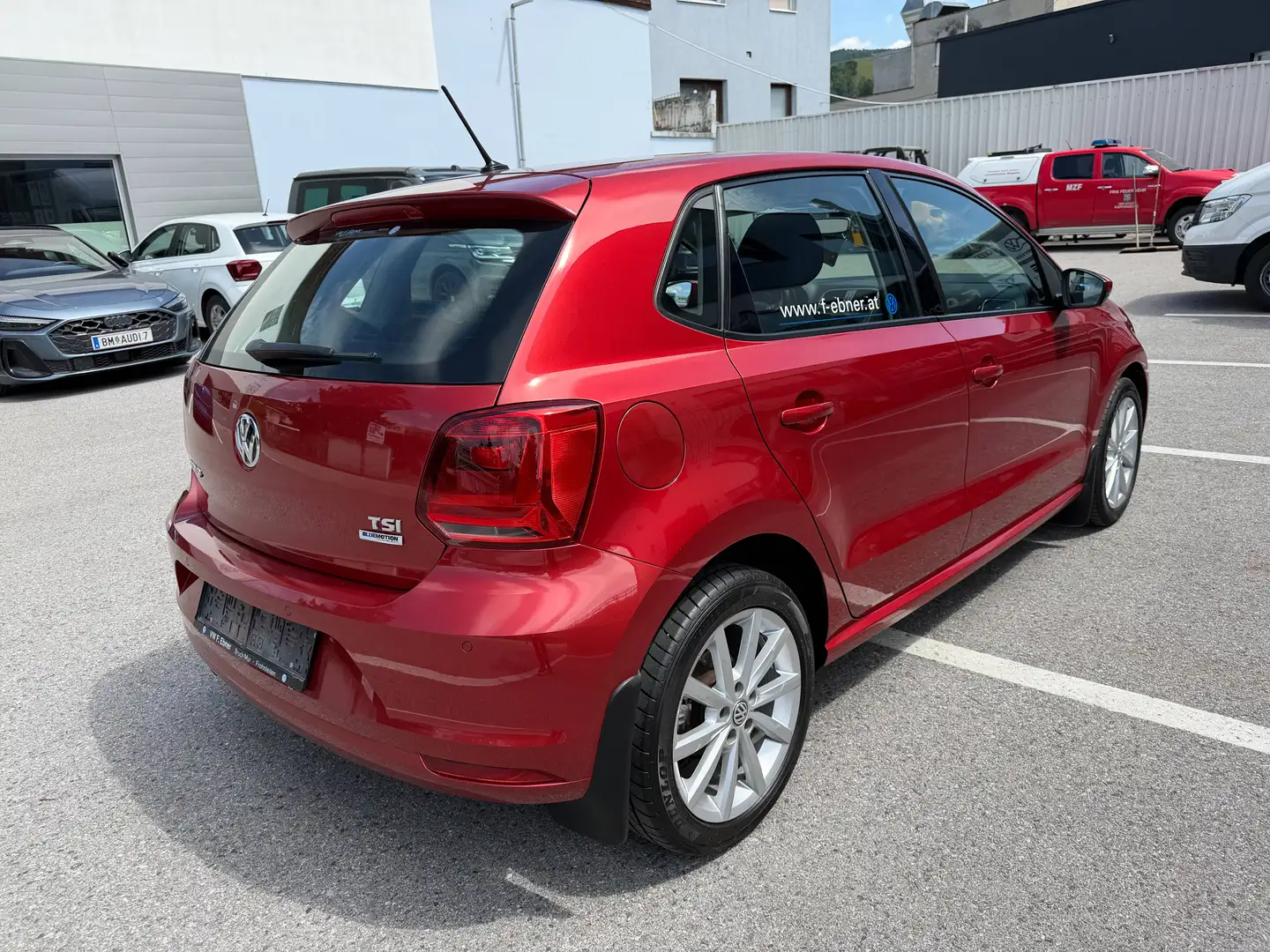 Volkswagen Polo Polo Highline 1,2 TSI Highline Rot - 2