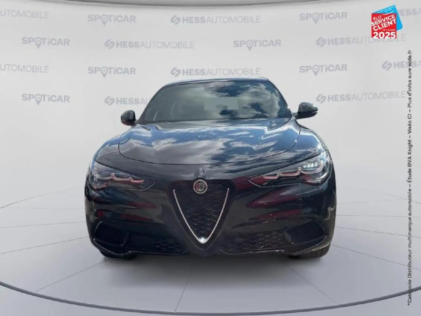 Alfa Romeo Stelvio 2.2 Diesel 210ch Ti Q4 AT8 Noir - 2