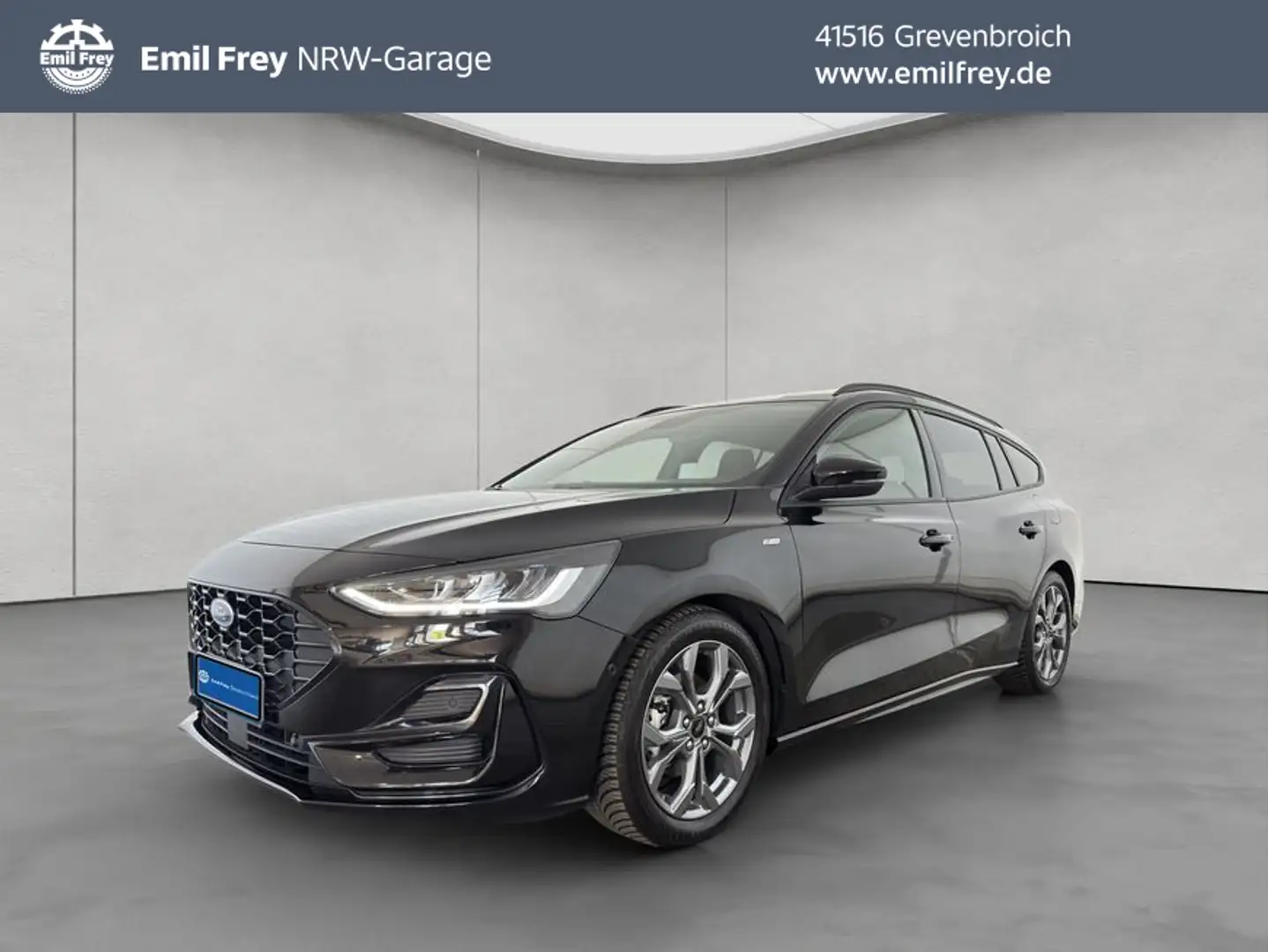 Ford Focus Turnier 1.5 EcoBlue Aut. ST-LINE X LED AHK N Schwarz - 1