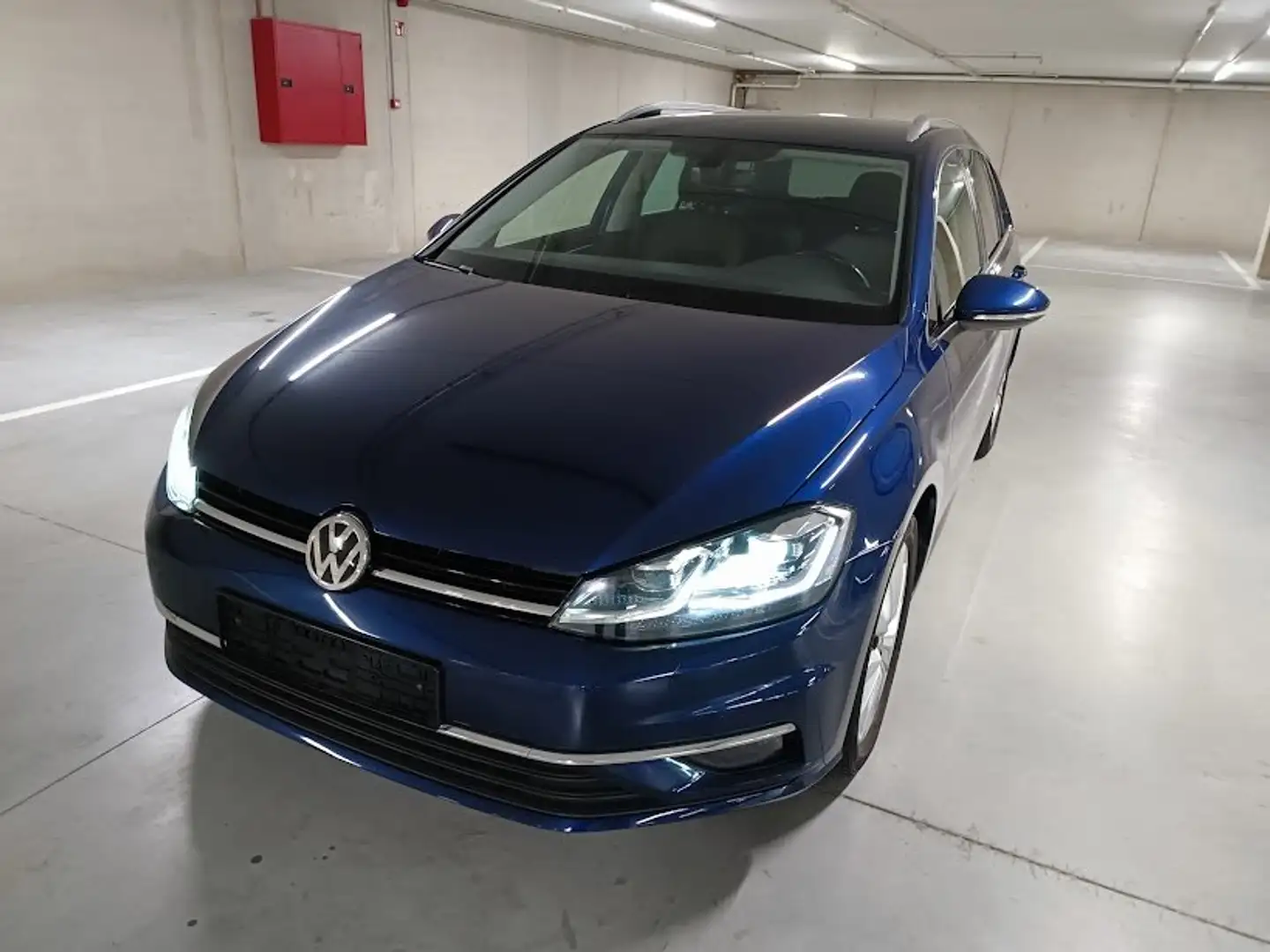 Volkswagen Golf Golf 7.5 Break 1.5 TSI DSG Navi Acc Pdc Led Blauw - 1