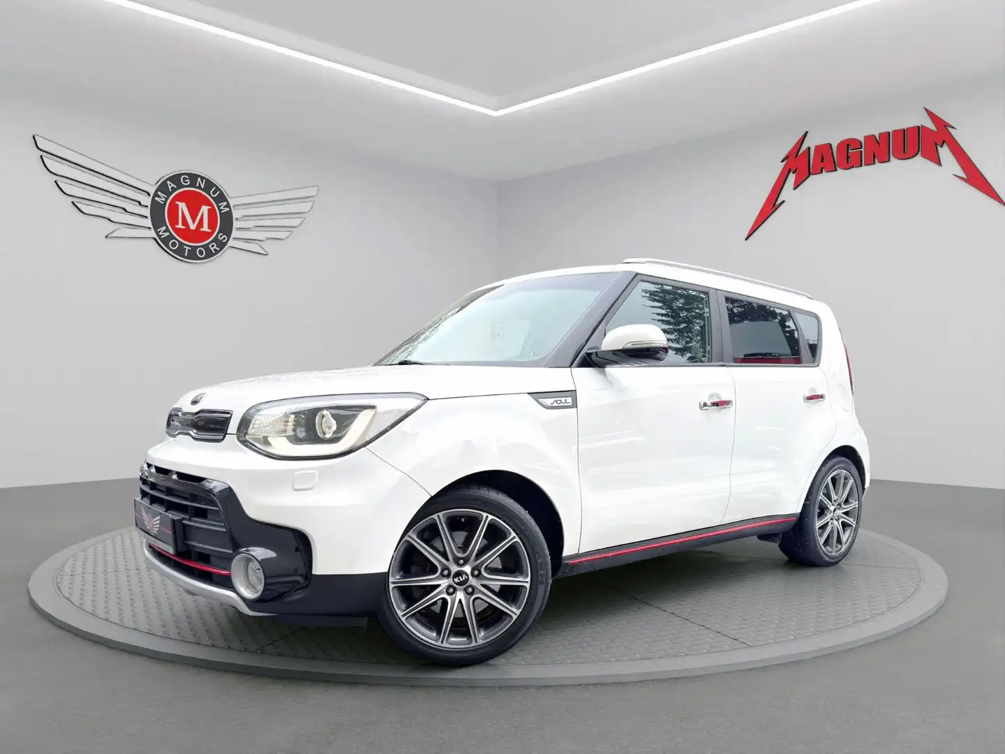 Kia Soul SOUL 1.6 TGDi TURBO *Aut.*Navi*Bi-Xenon*Temp.* Weiß - 2