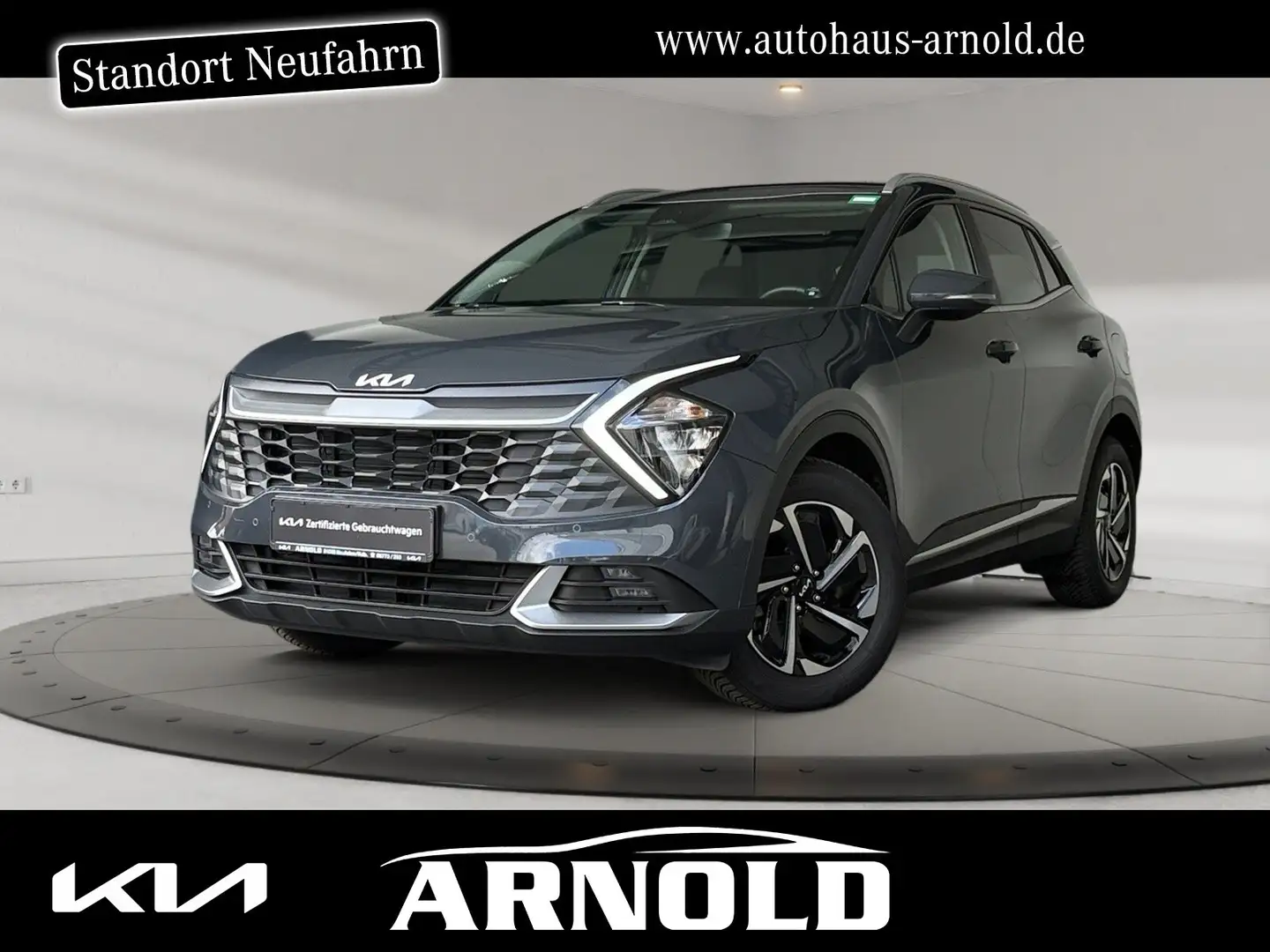 Kia Sportage Sportage 1.6 T-GDI AWD VISION Kamera Navi LED !! Gris - 1