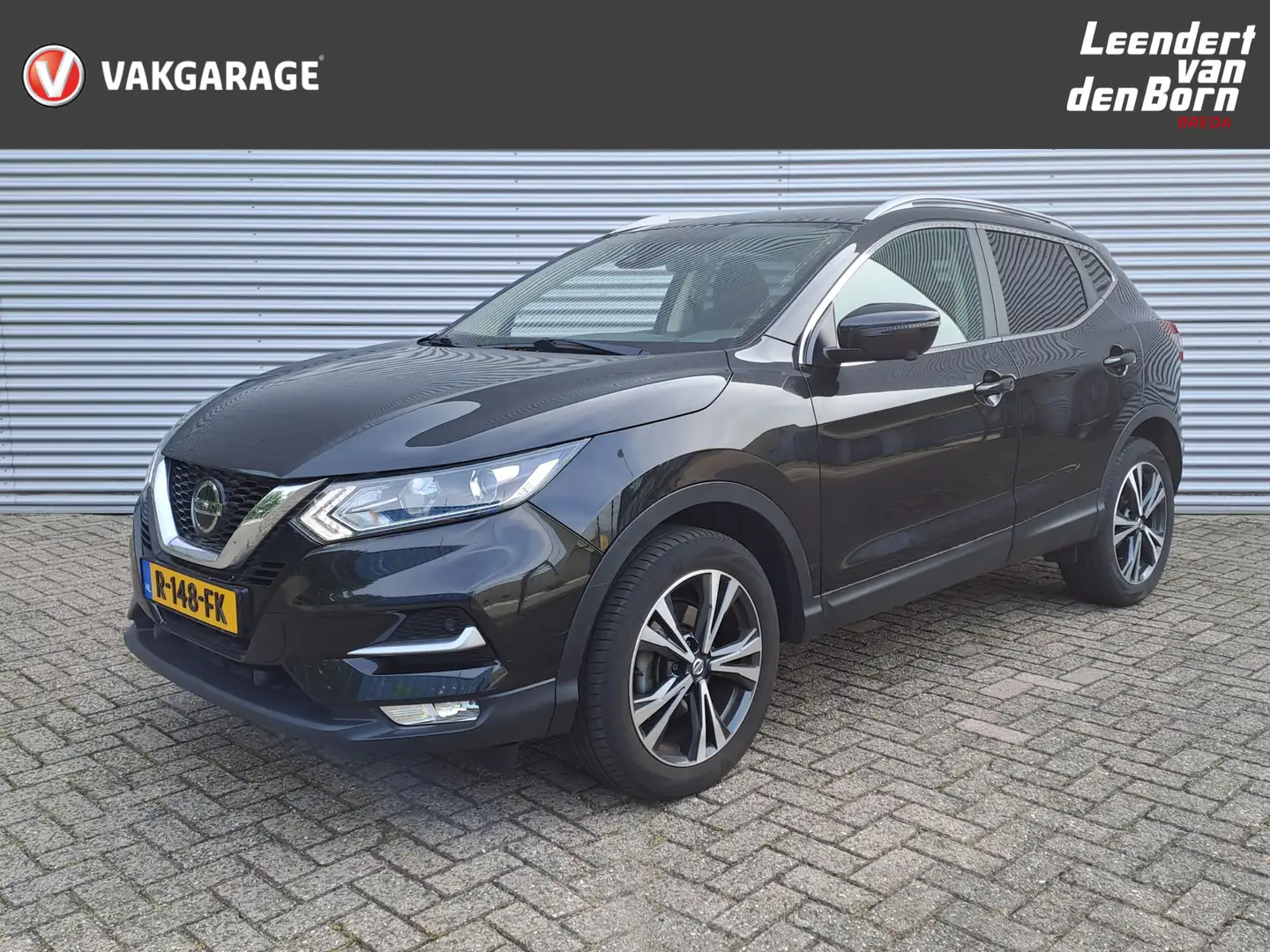 Nissan Qashqai 1.2 N-Connecta | Panorama Dak | Navi | Camera | Cr Nero - 1