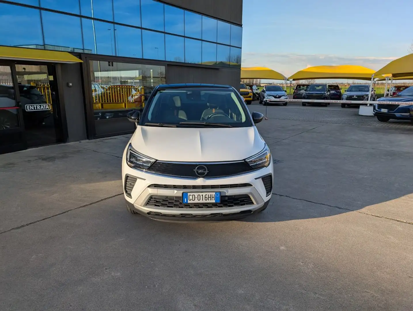 Opel Crossland X 1.5 ecotec Elegance 120cv AT6 - AUTOMATICA NEOPAT Bianco - 2