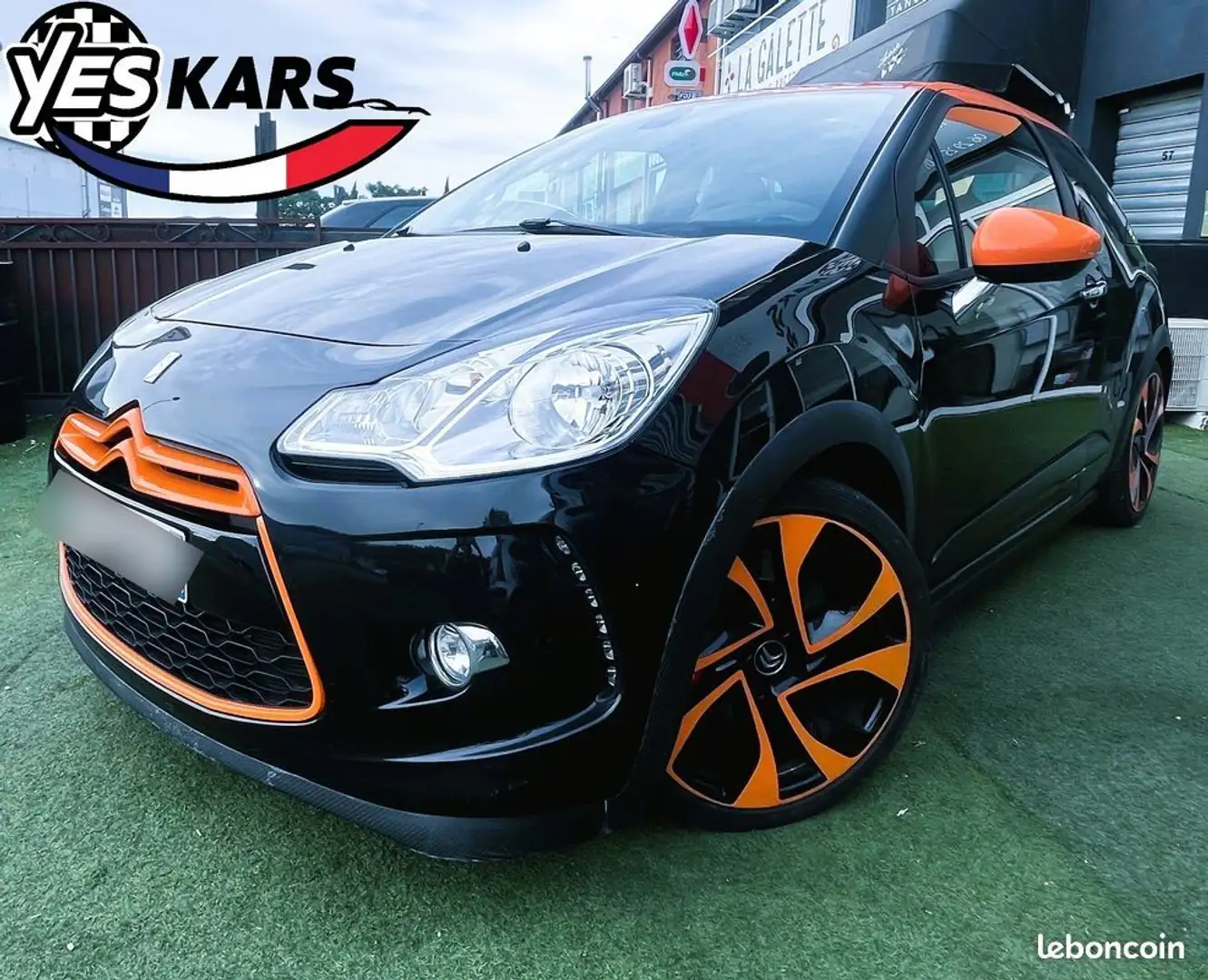 Citroen DS3 1.6 THP 200ch Racing Sébastien LOEB-CARNET A JOUR  Noir - 1