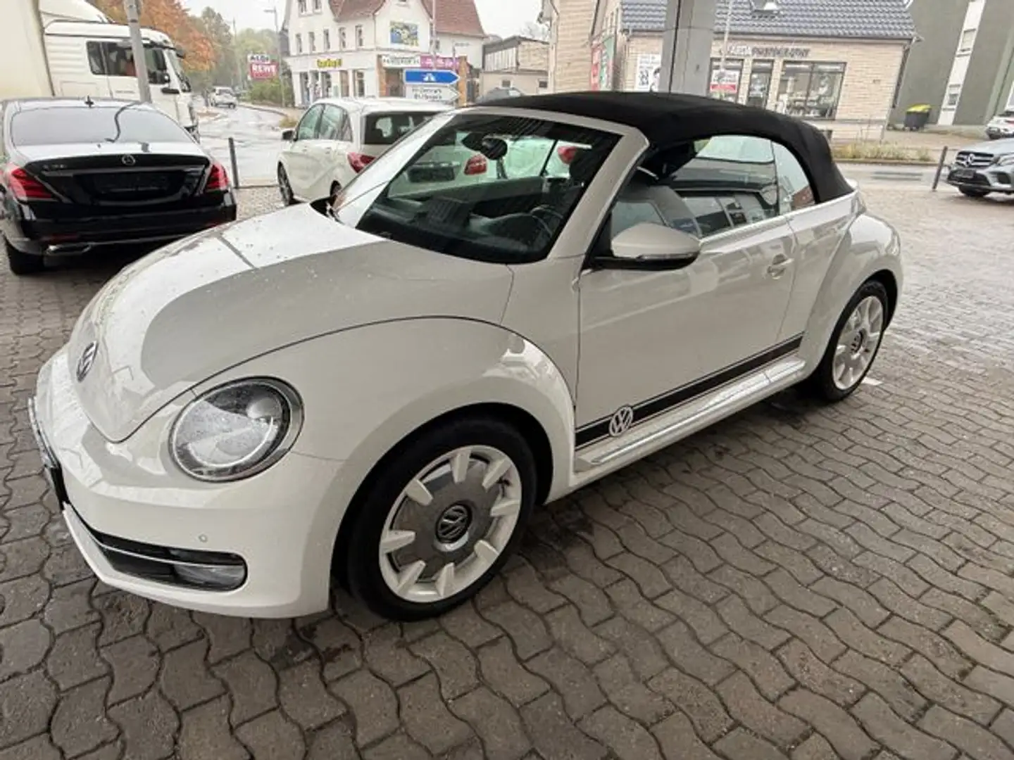 Volkswagen Beetle Cabriolet Design LED NAVI DAB Blanc - 1