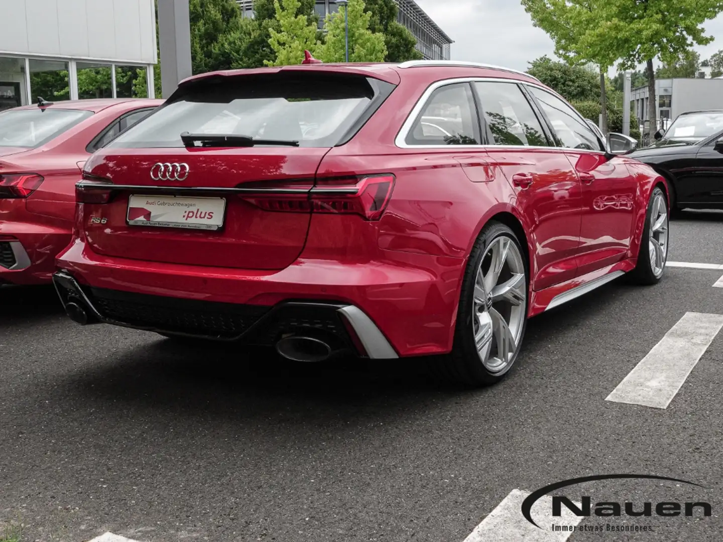 Audi RS6 Avant 4.0 TFSI q *305 Km/h*PANO*MATRIX*HUD*ACC* Rot - 2