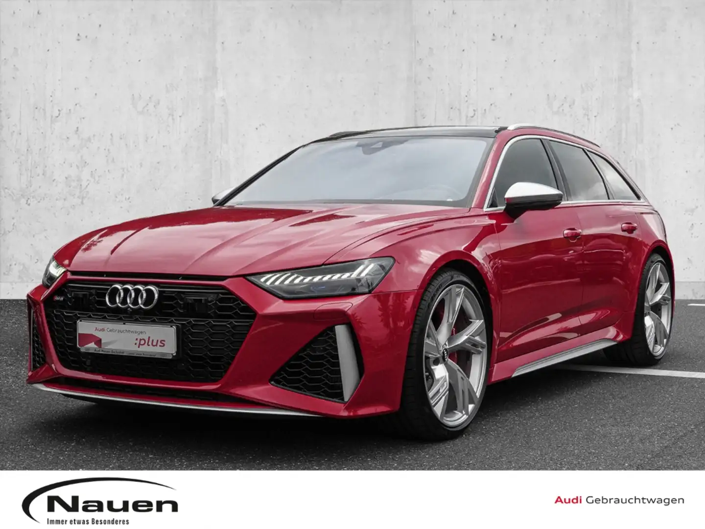 Audi RS6 Avant 4.0 TFSI q *305 Km/h*PANO*MATRIX*HUD*ACC* Rot - 1