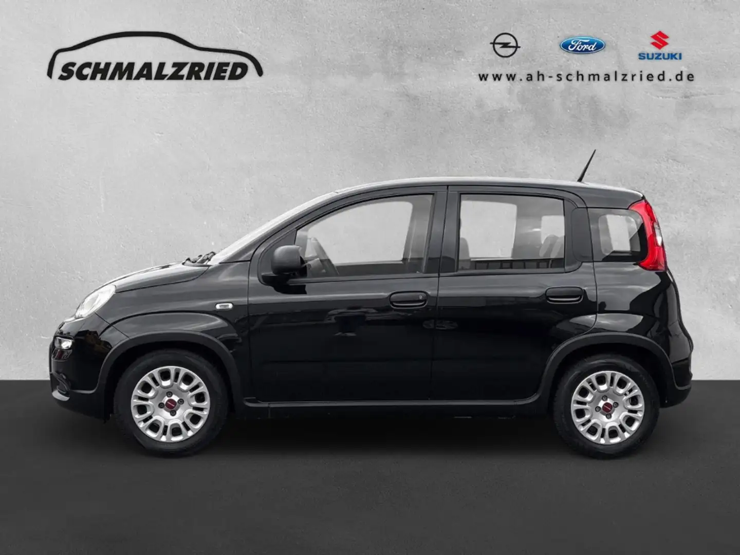 Fiat Panda Base 1.0 Mild Hybrid DAB Klima teilb.Rücksb eFH RD Schwarz - 2
