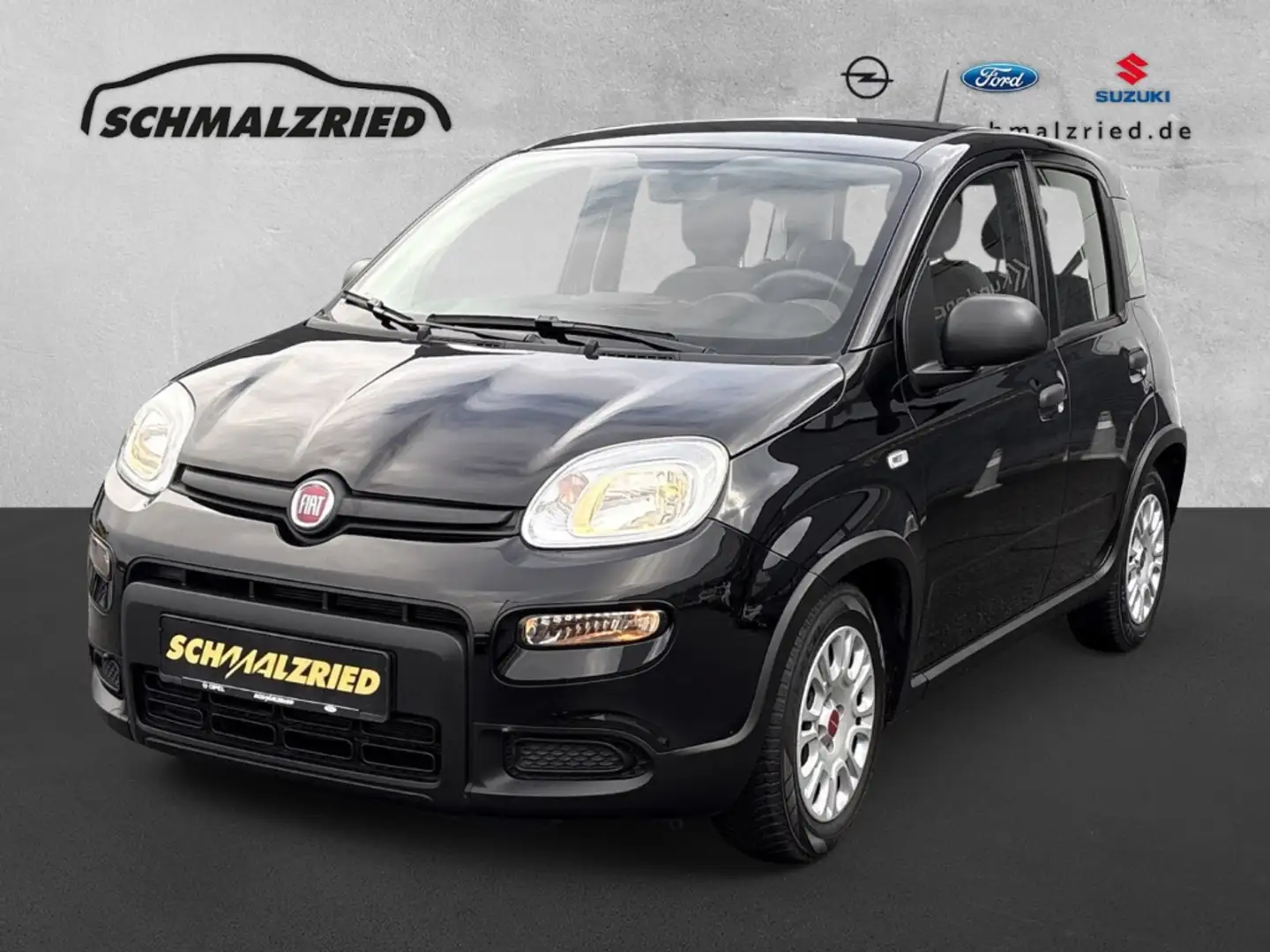 Fiat Panda Base 1.0 Mild Hybrid DAB Klima teilb.Rücksb eFH RD Schwarz - 1