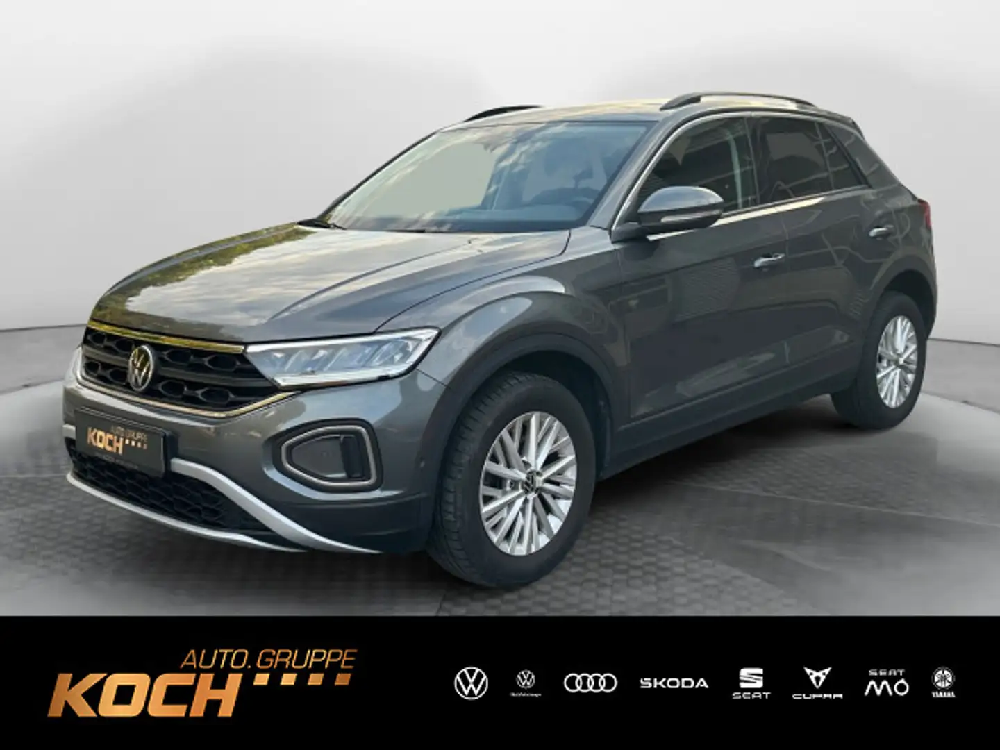 Volkswagen T-Roc 1.5TSI Life Navi LED Kamera Gris - 1