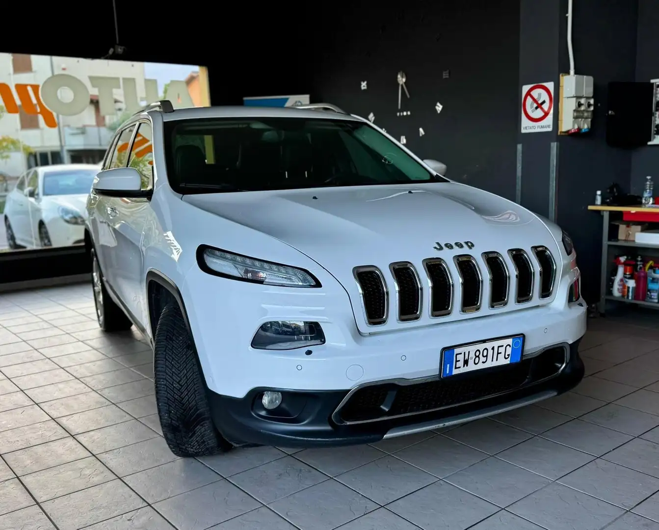 Jeep Cherokee Cherokee V 2014 2.0 mjt II Limited 4wd Bianco - 1