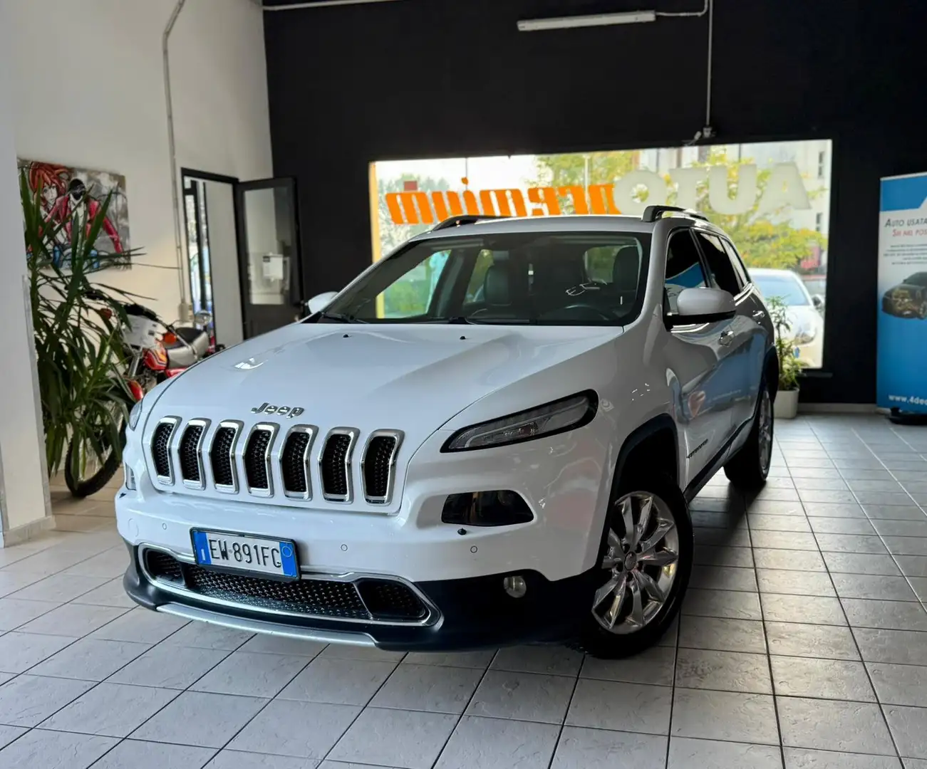 Jeep Cherokee Cherokee V 2014 2.0 mjt II Limited 4wd Bianco - 2