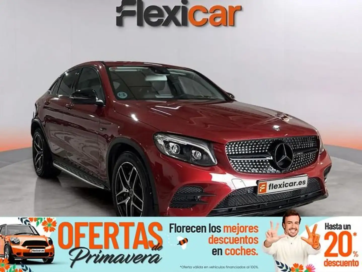 Mercedes-Benz GLC 350 350d 4Matic Aut. Rojo - 1