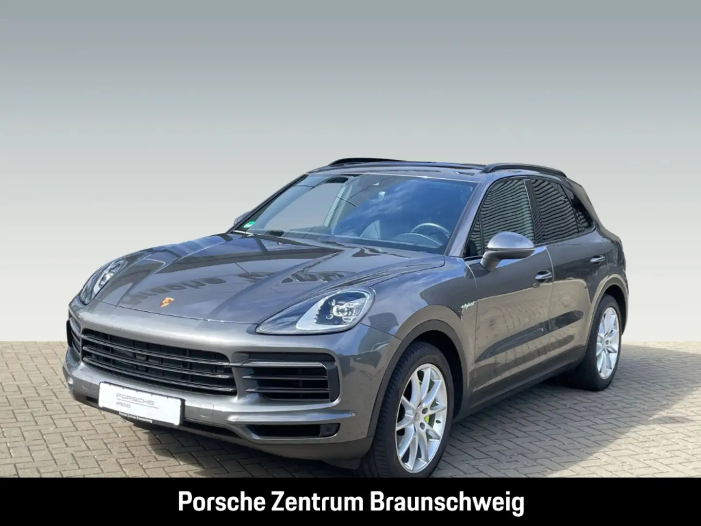 Porsche Cayenne E-Hybrid Panoramadach Luftfederung LED Grau - 1