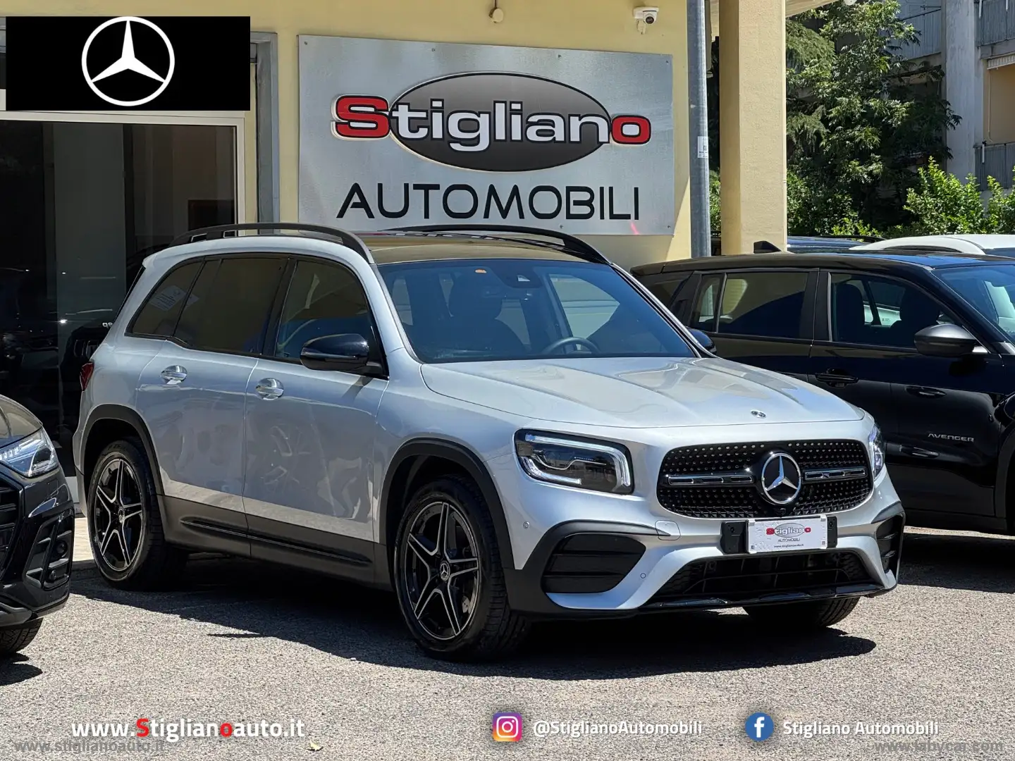 Mercedes-Benz GLB 200 GLB 200 d Automatic 4Matic Premium TETTO Zilver - 1