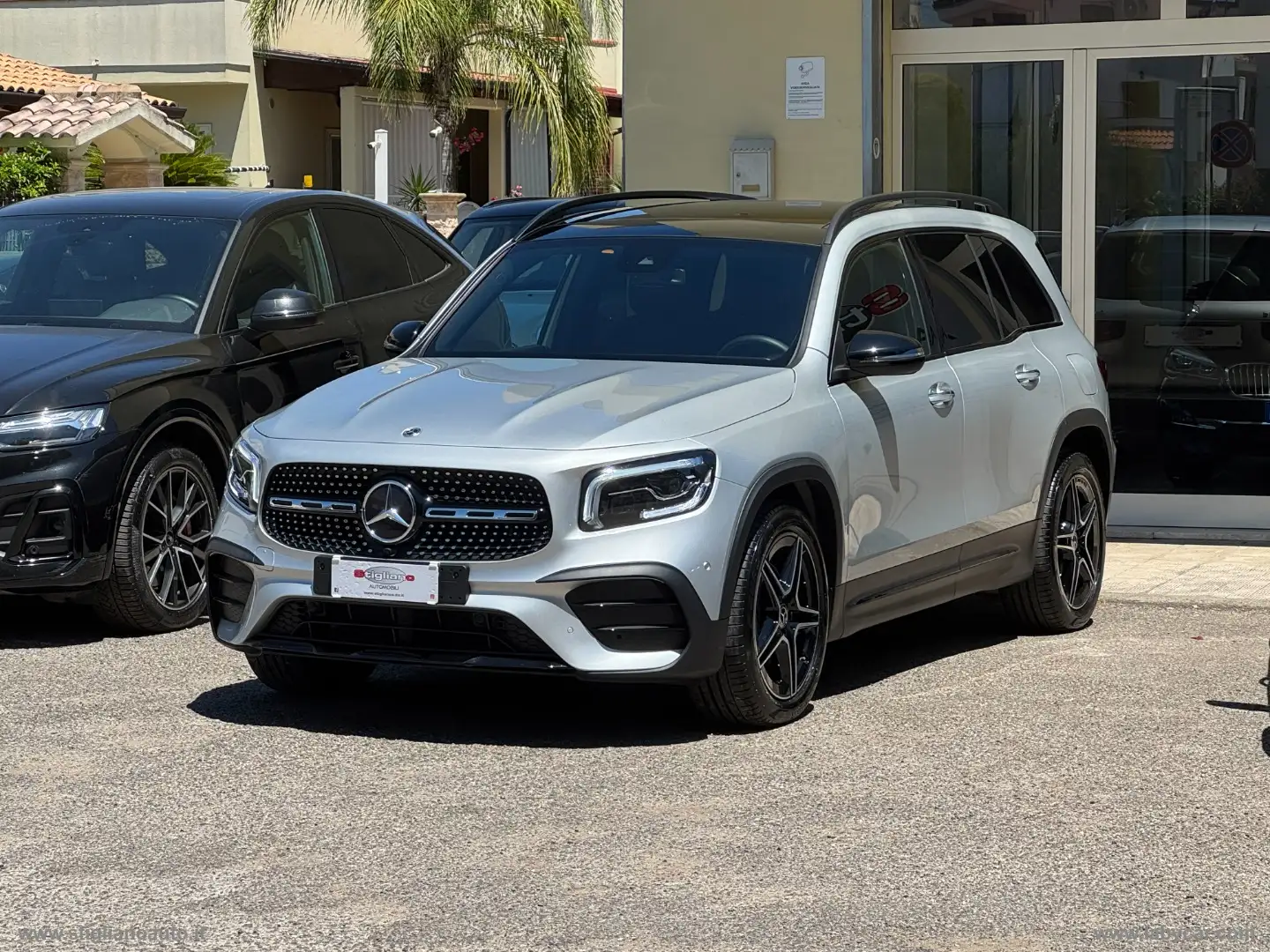 Mercedes-Benz GLB 200 GLB 200 d Automatic 4Matic Premium TETTO Zilver - 2