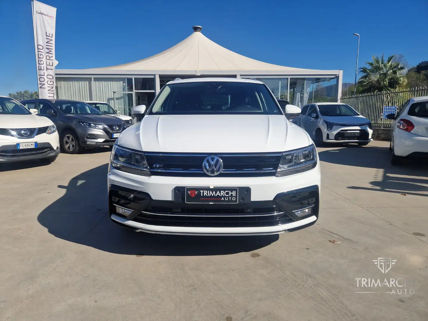 Volkswagen Tiguan Tiguan 2.0 TDI SCR DSG 4MOTION R-line Blanc - 1