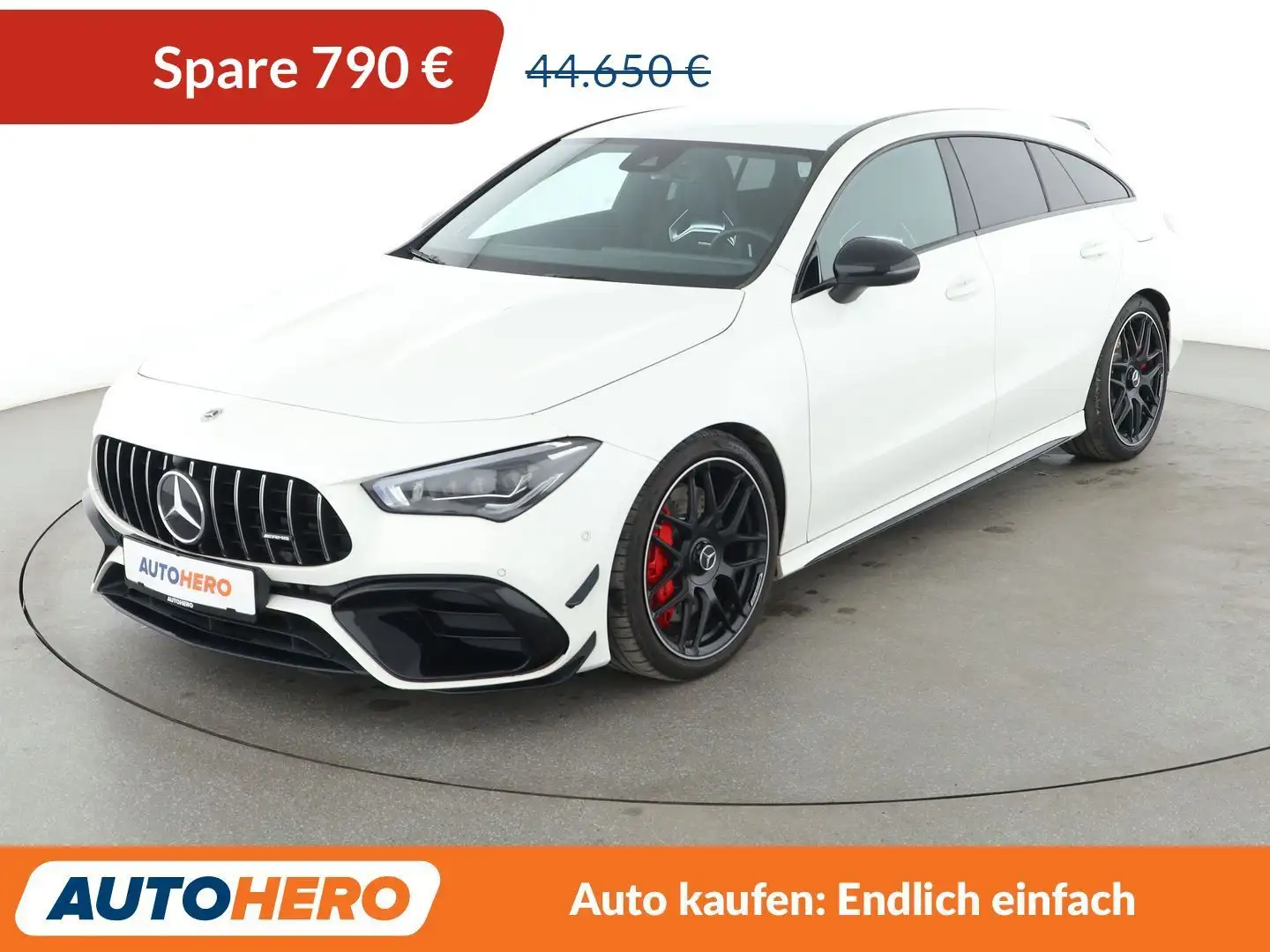 Mercedes-Benz CLA 45 AMG CLA 45 Shooting Brake AMG S 4Matic Aut.*NAVI*LED* Weiß - 1