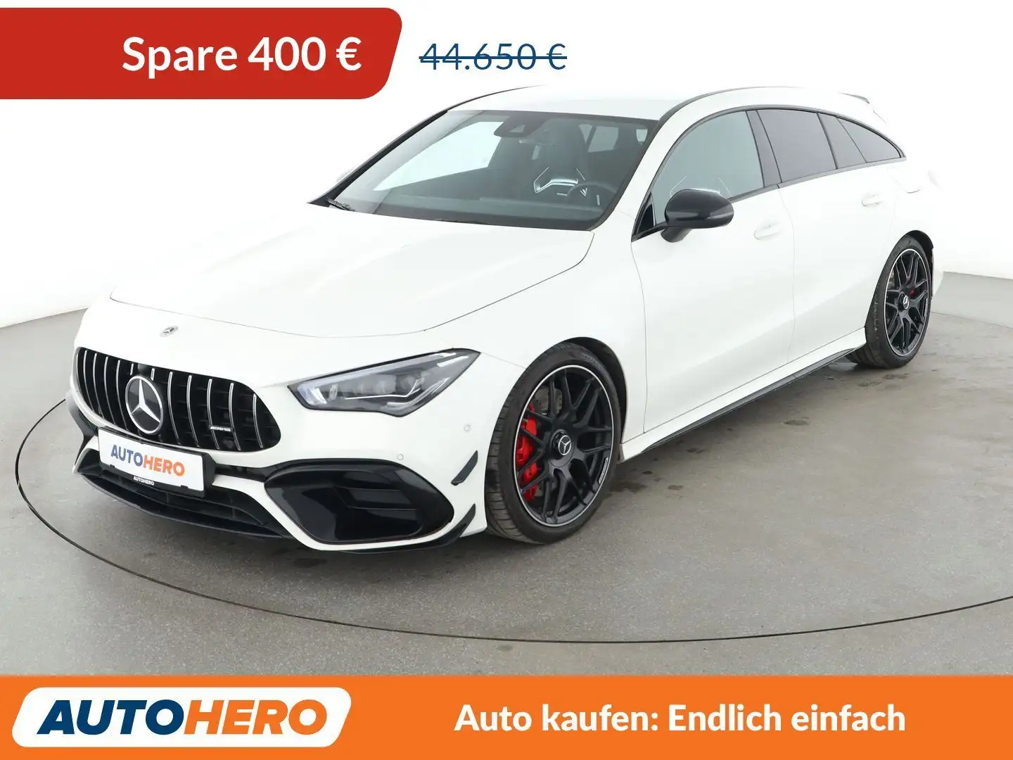 Mercedes-Benz CLA 45 AMG CLA 45 Shooting Brake AMG S 4Matic Aut.*NAVI*LED* Білий - 1