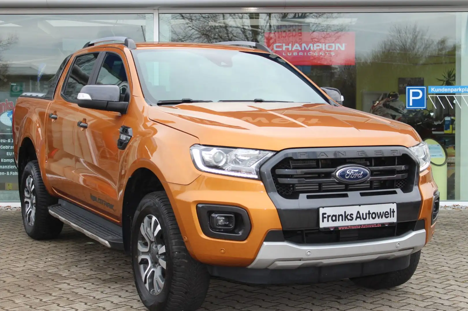 Ford Ranger Wildtrak Doka. 3,2/  TDCI+AHK/M+S Räder Oranžová - 2