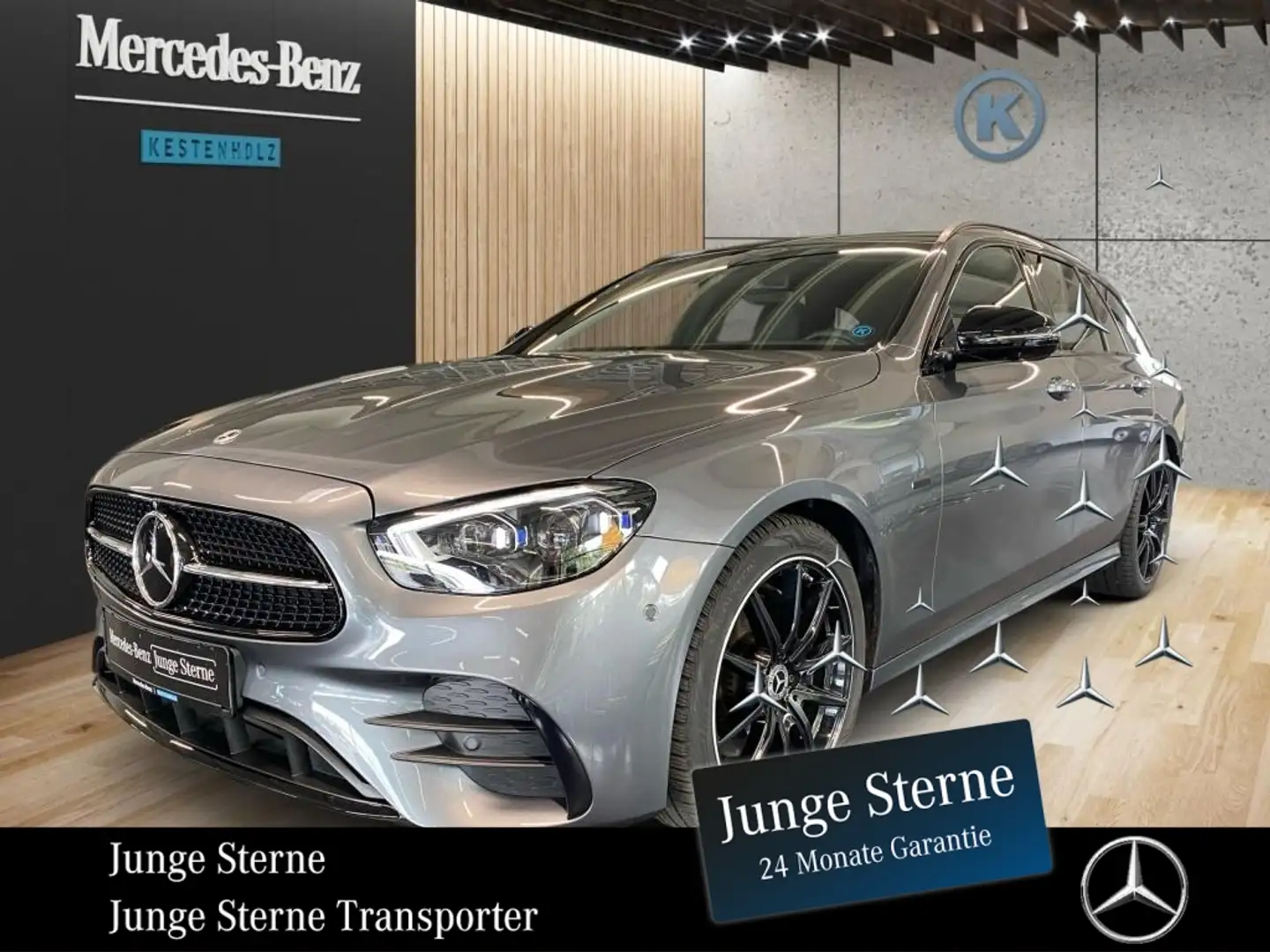 Mercedes-Benz E 220 d T-Modell *AMG*NIGHT*MBUX*AHK*PANO*SHZ* Grau - 1
