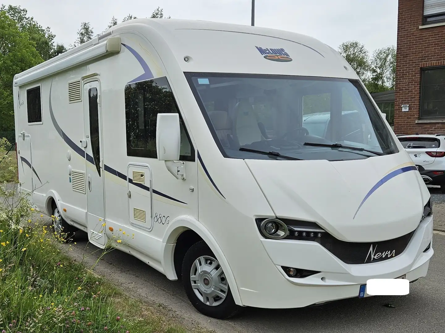 Caravans-Wohnm Fiat Mclouis Nevis 880 g Integraal Wit - 1