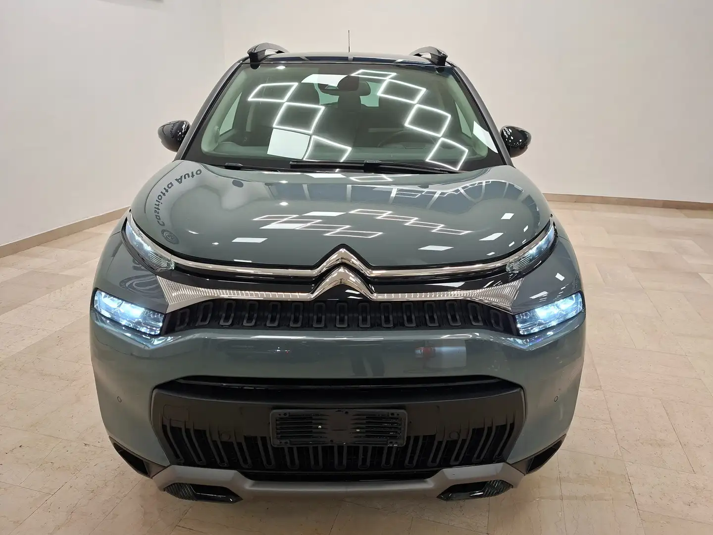 Citroen C3 Aircross 1.2 puretech Shine s&s 130 cavalli EAT6 !!! Gris - 2