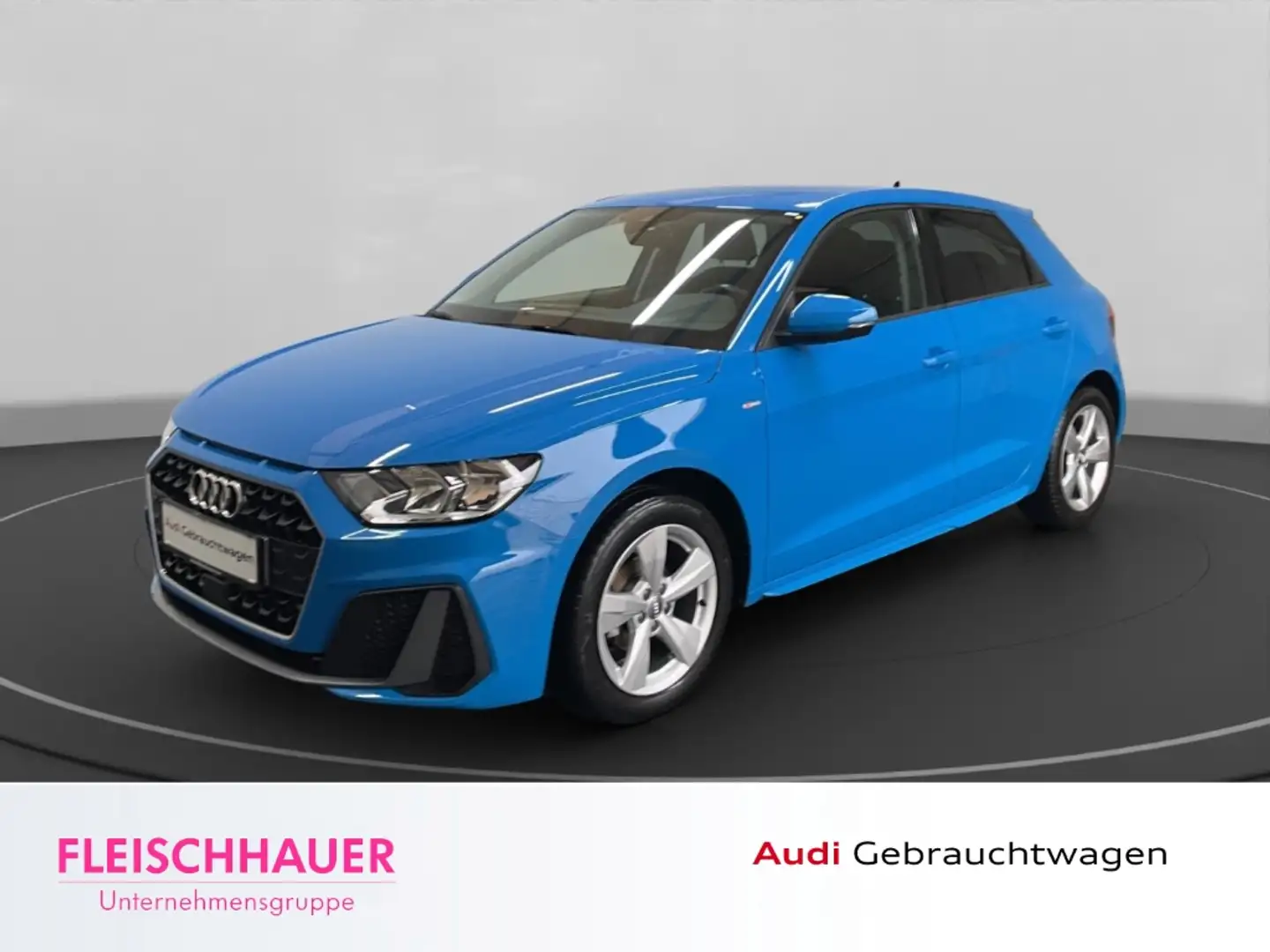 Audi A1 25 TFSI Sportback S line PDCv+h Tel.-Vorb. Klima S Blau - 1