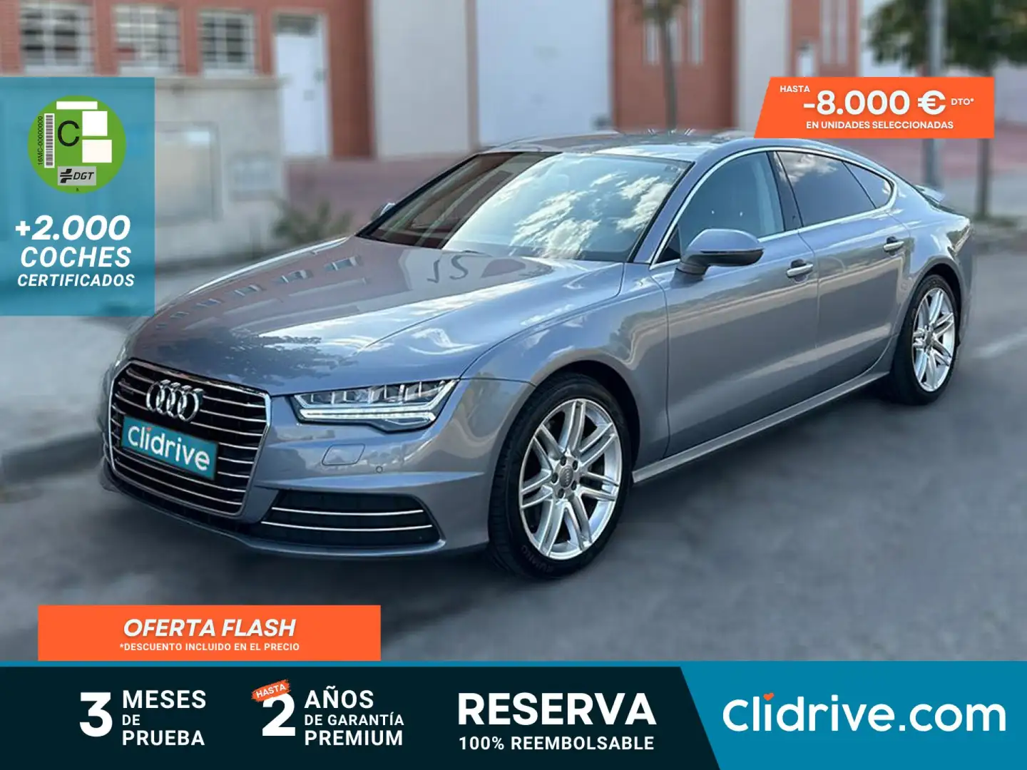 Audi A7 Sportback 3.0TDI S line quattro ed. S-T Gris - 1