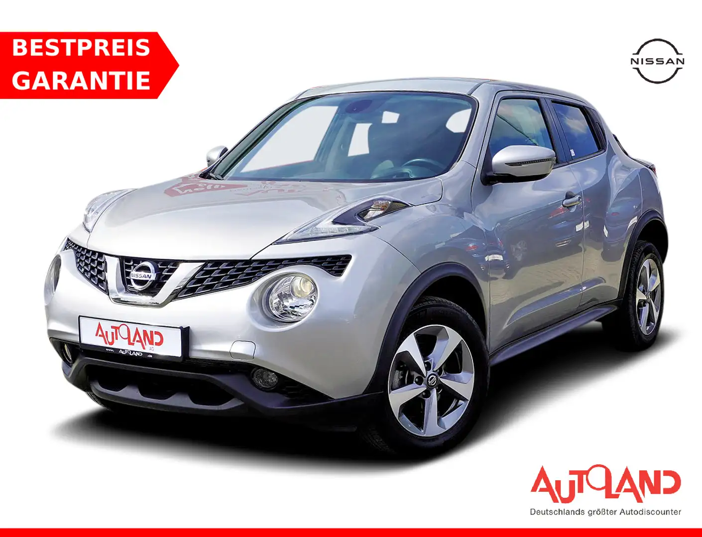Nissan Juke 1.6 AAC Navi Kamera Temp Alu Silber - 1