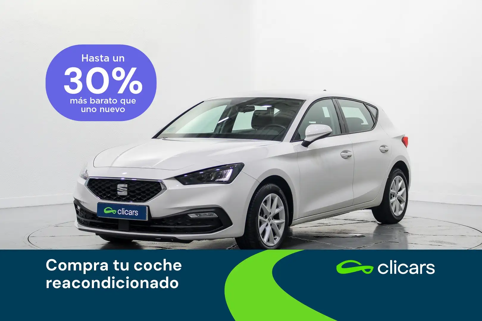 SEAT Leon 2.0TDI S&S Reference 115 Blanc - 1
