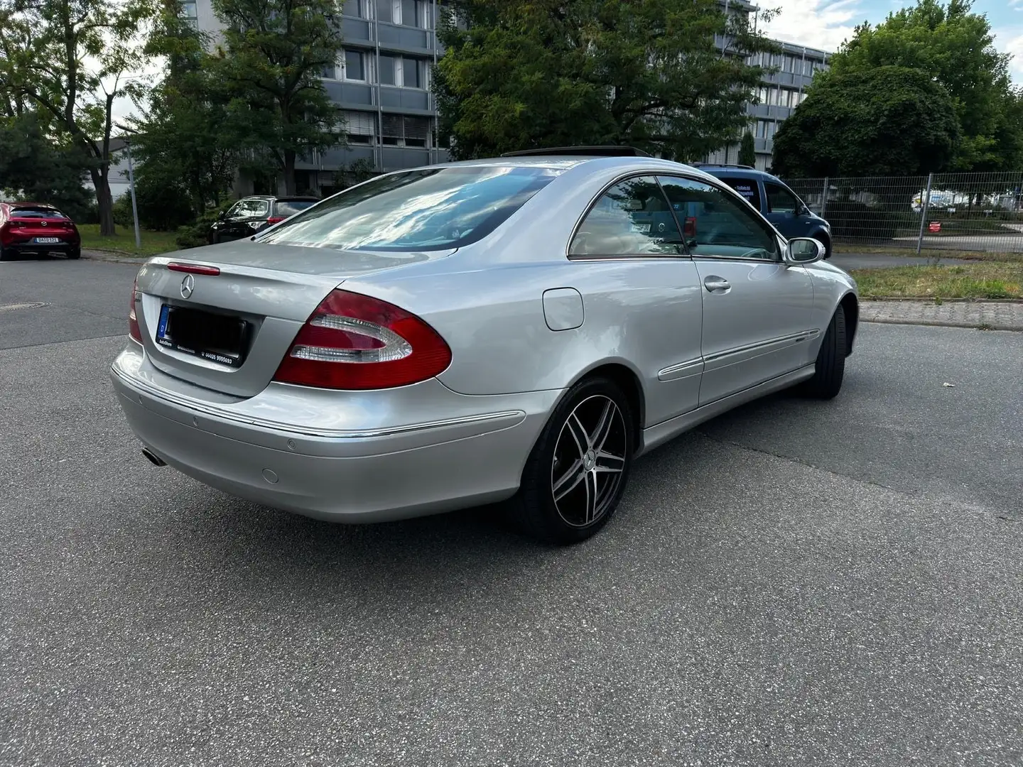 Mercedes-Benz CLK Mercedes CLK 200 Kompressor Srebrny - 1